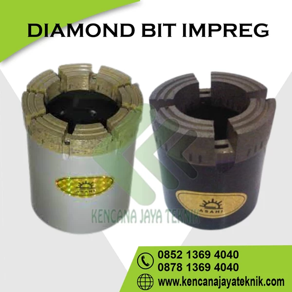 Sparepart Mesin Bor Diamond Bit Impreg Nq Hq Pq