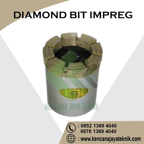 Sparepart Mesin Bor Diamond Bit Impreg Nq Hq Pq