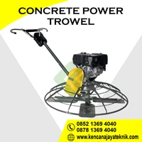 Concrete Power Trowel-Alat alat Mesin
