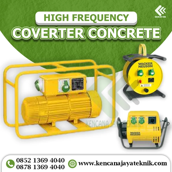 High Frequency Coverter Concrete 