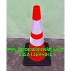 Kerucut Lalu Lintas - Traffic Rubber Cone - Keamanan Jalan Kendaraan 1