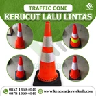 Kerucut Lalu Lintas - Traffic Rubber Cone - Keamanan Jalan Kendaraan 1