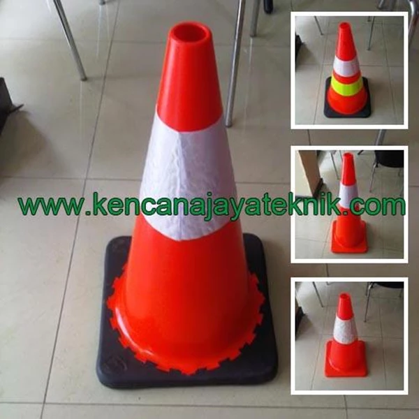 Traffic Rubber Cone - Kerucut Lalu Lintas