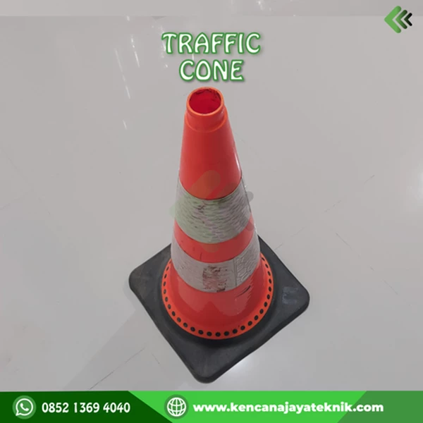 Traffic Rubber Cone - Kerucut Lalu Lintas
