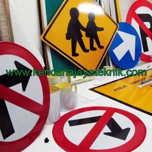  Rambu Petunjuk Keamanan Jalan Kendaraan - Rambu Lalu Lintas - Rambu Parking - Rambu Perboden