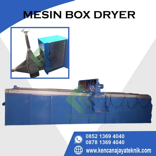 Mesin Pengering Kopi Sistem Box Dryer