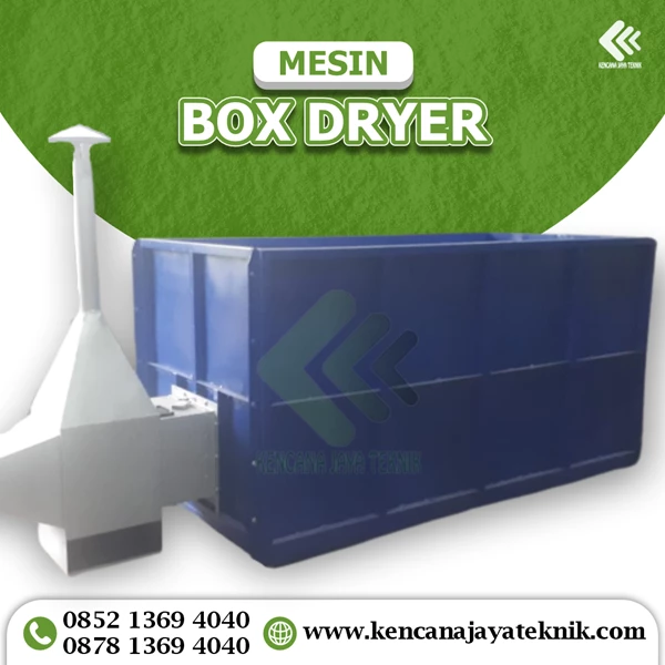 Mesin Pengering Kopi Sistem Box Dryer