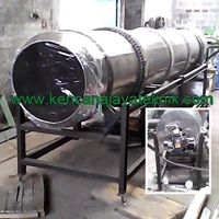 Mesin Pengering Granul Pupuk Kompos Sistem Rotary Dryer-Mesin Pertanian