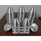 Mangkok Sadap Getah Karet Aluminium 5